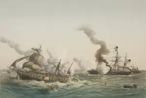 Lcgr1810: US Civil War. Battle of Cherbourg. Combat