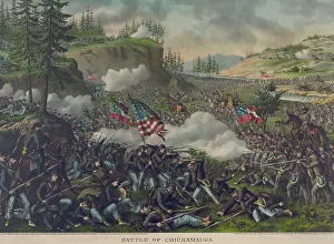 Chattanooga: US Civil War. Battle of Chickamauga, Sept