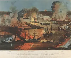 Farragut: US Civil War. Battle of Forts Jackson and