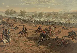 Thure: US Civil War. Battle of Gettysburg, Picketts
