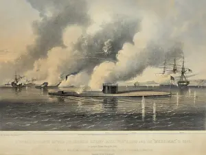 Ironclads: US Civil War, Battle of Hampton Roads, on