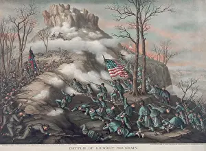 Chattanooga: US Civil War. Battle of Lookout Mountain