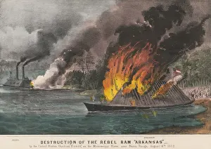 Ironclads: US Civil War. Destruction of the rebel ram