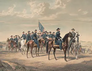 Lcgr1901: US Civil War. General Lee and Grant with their