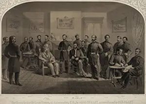 Wilmer: US Civil War. General Robert E. Lee surrendered