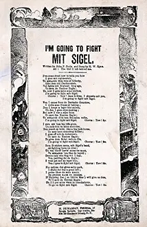 Dialect: The Civil War, I'm Going to Fight Mit Sigel. ?