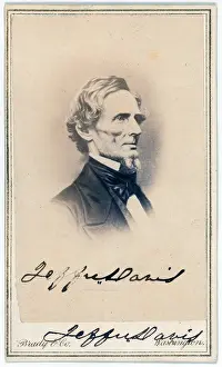 Mathhew: The Civil War. Jefferson Davis, president ?