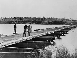 Appomattox: The Civil War. Pontoon bridge across the ?