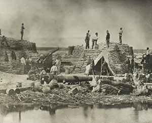 Sumter: US Civil War. Siege of Charleston, 1863. Two
