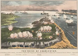 Sumter: US Civil War. Siege of Charleston, August