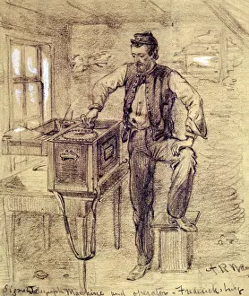 Fredericksburg: The Civil War. Signal Telegraph Machine ?