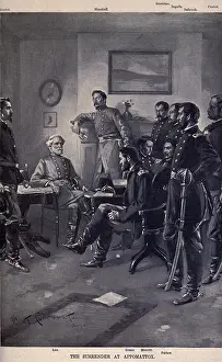 Lcgr1901: US Civil War. Surrender at Appomattox. Conjectural