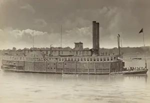 Sidewheel: US Civil War. USS Red Rover, was a US Navy