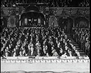 Begin: Civilians Seated Waiting For A Play To Begin