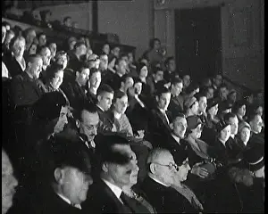 Begin: Civilians Seated Waiting For A Play To Begin