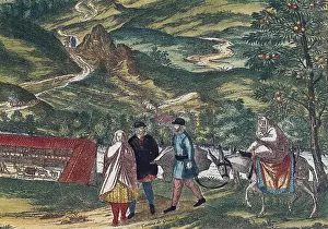Hogenberg: Civitatis Orbis Terrarum. Alhama de Granada