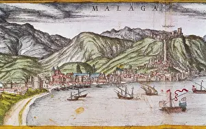 Hogenberg: Civitatis Orbis Terrarum. Malaga