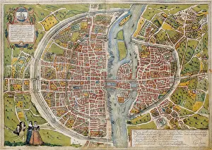 Hogenberg: Civitatis Orbis Terrarum. Paris