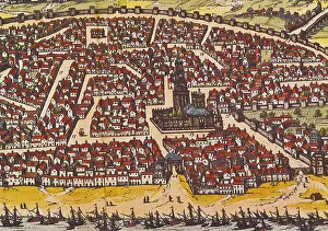 Hogenberg: Civitatis Orbis Terrarum. Sevilla