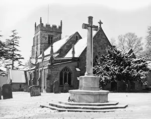 CLAINES SNOW SCENE