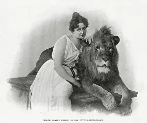 Heliot: Claire Heliot, lion tamer