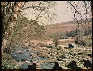 Motorhome: Clapper Bridge, Dartmeet, Widecombe in the Moor, Devon