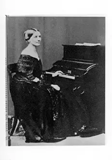 Wieck: Clara Schumann, photograph
