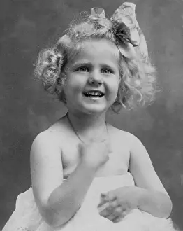 Boothe: Clare Boothe Luce (1903-1987) at age three. ?