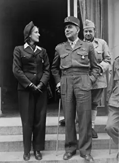 Boothe: Clare Boothe Luce (1903-1987) standing on ?