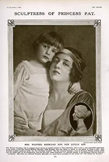 Brinsley: Clare Sheridan and son