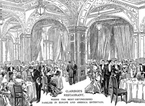 Claridges: Claridge's restaurant, 1907