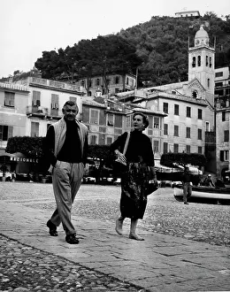 Heyday: Clark Gable, American actor, on holiday