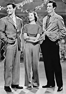 Myrna: Clark Gable, Myrna Loy and Gary Cooper, 1935