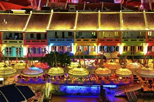 Illuminations: Clarke Quay in Singapore