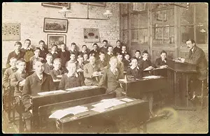Juniors: Class of boys at a junior school