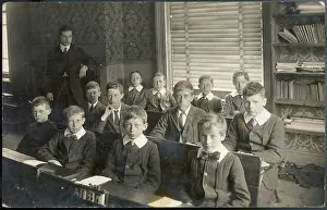 Behaved: Class of boys at a school in North London