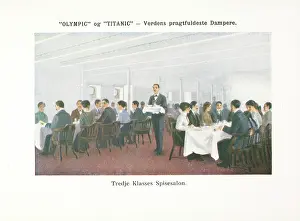 Third Class Dining Room on the RMS Titanic