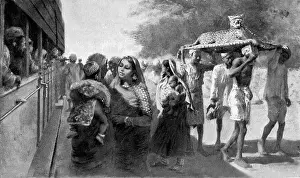 Sari: THIRD CLASS/INDIA/1894
