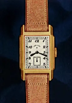 Numerals: Classic Gold Watch