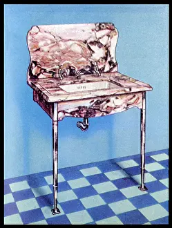 Nicholls: The Classic Marble Lavatory (Wash Basin) Suite