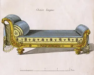 Sofas: CLASSICAL CHAISE LONGUE