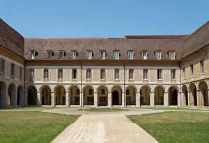 Cluniac: Classical Cloister, Abbaye de Cluny, Cluny, Burgundy, France