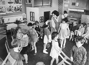 Gingham: CLASSROOM SCENE 1956