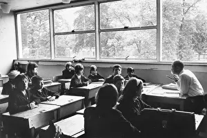 Briefcase: CLASSROOM SCENE 1965