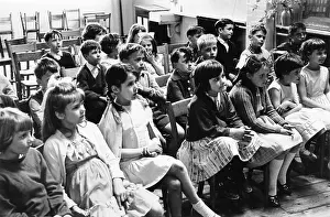 Pigtails: Classroom scene, Fairlawn School