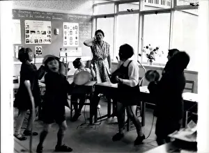 Impaired: Classroom scene with teacher and pupils
