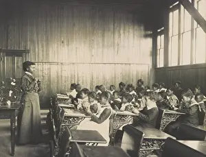 Blackboards: Classroom at Whittier Primary School, associated