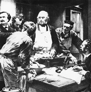 Examination: Claude Bernard, around 1850