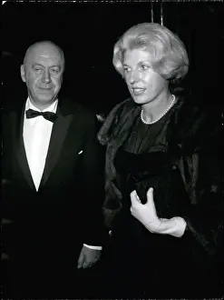 Preminger: Claude Pompidou and Otto Preminger