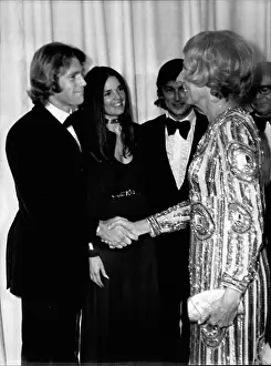 Oneal: Claude Pompidou with Ryan O'Neal and Ali Macgraw